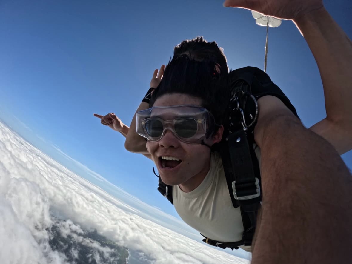 Skydiving
